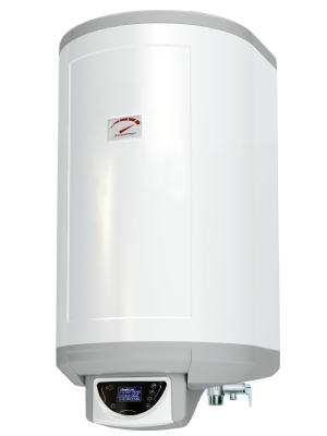 50 Liter Warmwasserspeicher, vertikal mit 2000-Watt-Element. Energieklasse B