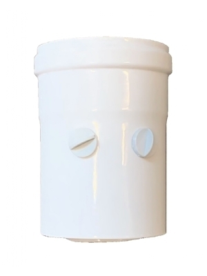 Konzentrisch Anschlussstck um ein gerades Rohr auf dem TTulpe C-Meister 13 zu montieren