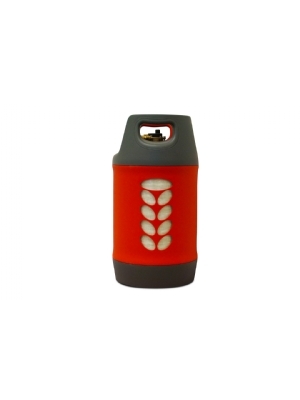 Wiederbefllbare Gasflasche mit separater Einfllffnung und Zapfhahn