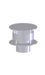 Tregahaube 130 mm Dachdurchfhrung fr TTulpe Indoor B-14 | KIIP.de